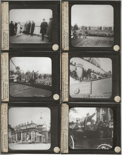 Canada, Congrès Montréal, photos plaques de verre, lot 10 positifs 8,5x10 cm