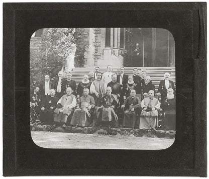 Canada Congrès Montréal, photo ancienne plaque de verre, positif 8,5x10 cm