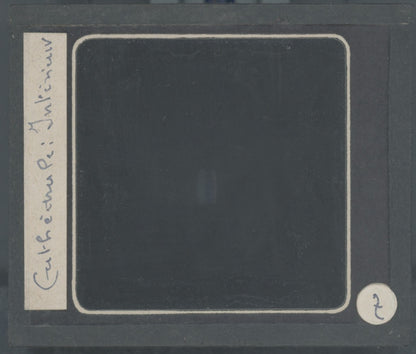 Cathédrale Strasbourg, photo plaque verre, noir & blanc, positif 8,5x10 cm