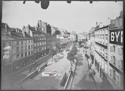 Metz Moselle Lorraine, photos plaque de verre, lot de 5 négatifs 13x18 cm