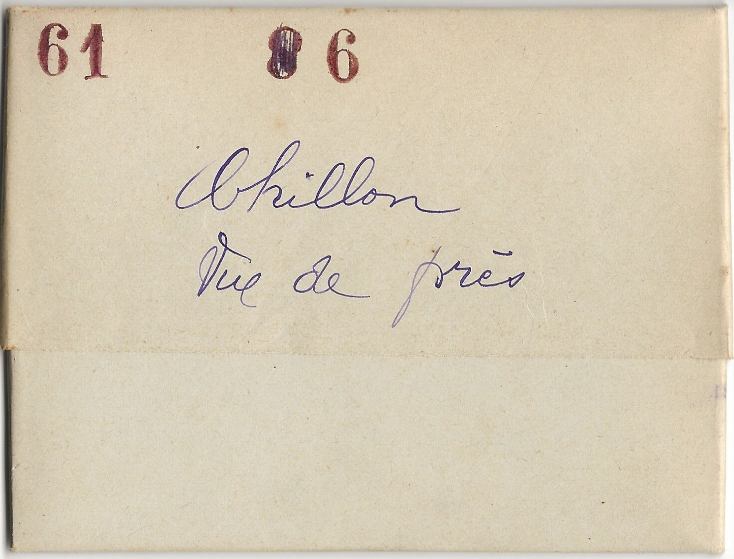 Plaque verre photo ancienne noir et blanc négatif 9x12 cm Château Chillon Suisse