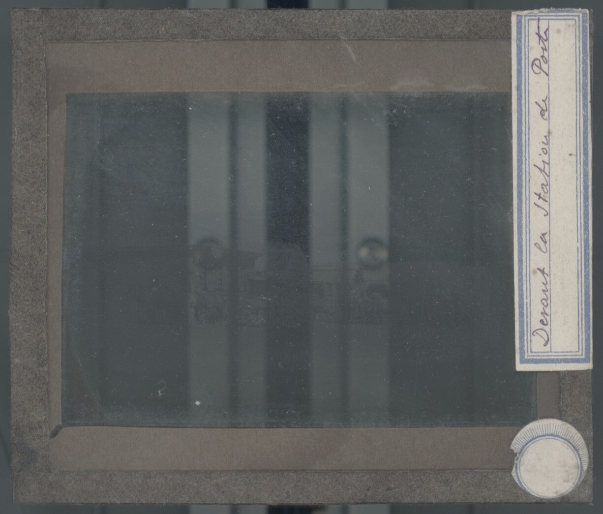 Bouriatie, Russie, photo plaque verre, noir & blanc, positif 8,5x10 cm