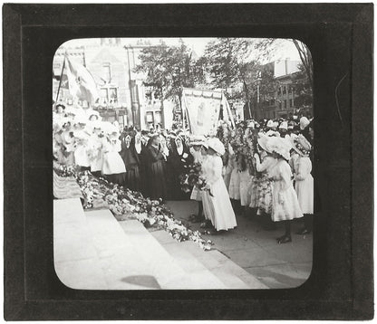 Canada, Congrès Montréal, photo ancienne plaque de verre, positif 8,5x10 cm