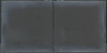 Les remparts Saint-Malo, Bretagne, plaque stéréo ancienne verre, négatif 9x18 cm