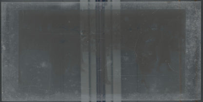 Hippodrome de Longchamp, Paris, plaque verre stéréoscopique, positif 8,5x17 cm