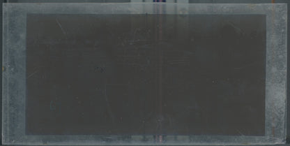 Personnages, Longchamp, Paris, plaque verre stéréoscopique, positif 8,5x17 cm