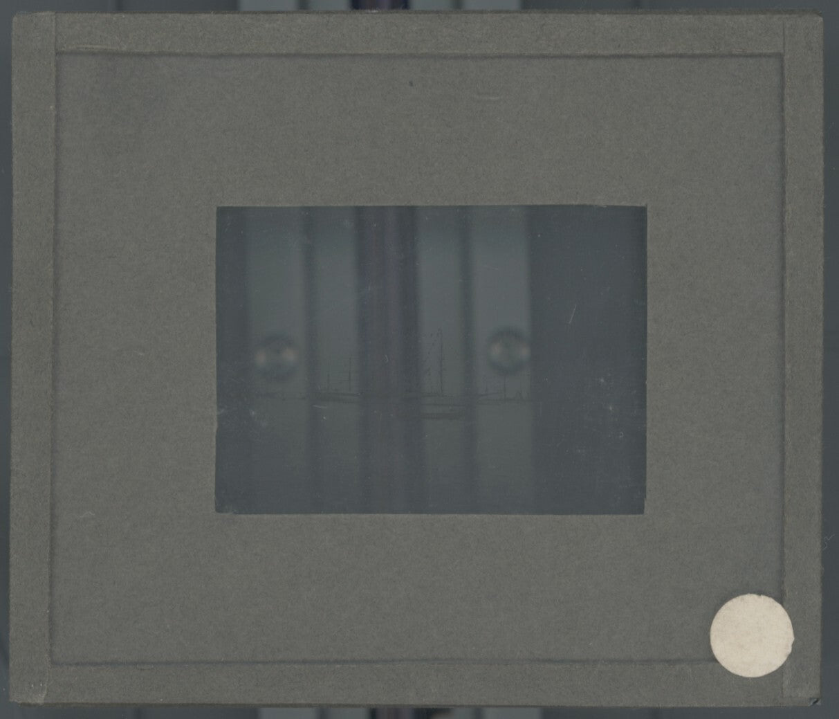 Japon, Bateaux, voiliers,  photo plaque verre, noir & blanc, positif 8,5x10 cm