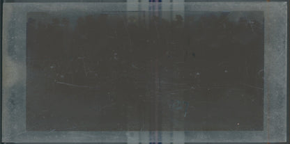 Personnages, Longchamp, Paris, plaque verre stéréoscopique, positif 8,5x17 cm