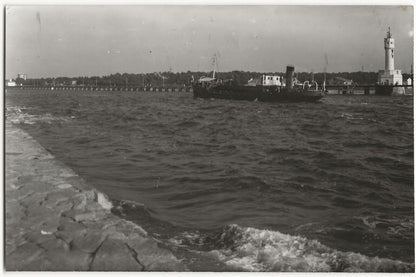 Plaque verre photo ancienne positif noir et blanc 13x18 cm Boucau bateau Adour