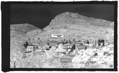 Vence, France Provence, photos anciennes plaque verre, lot de 5 négatifs 9x14 cm