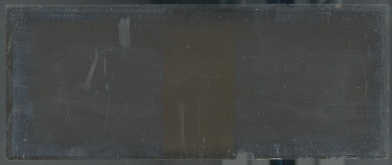 Voyage en Angleterre, Plaque verre stéréo, positif noir & blanc 4,5x10,7 cm