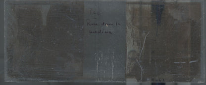 Fès, médina, Maroc, Plaque verre stéréoscopie, positif sépia 4,5x10,7 cm