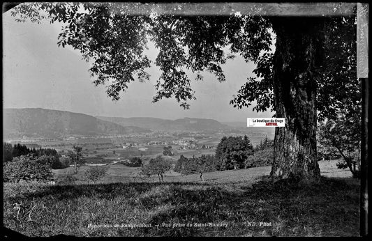 Remiremont, Neurdein, Plaque verre photo vintage, négatif noir & blanc 13x21 cm