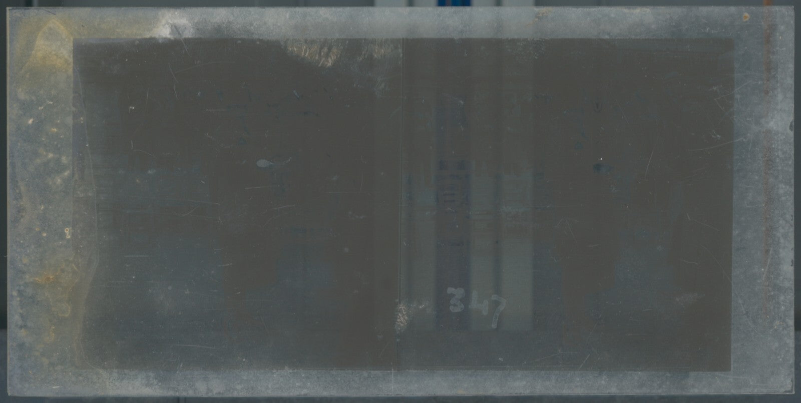 Jour de course, Longchamp, Paris, plaque verre stéréoscopique, positif 8,5x17 cm