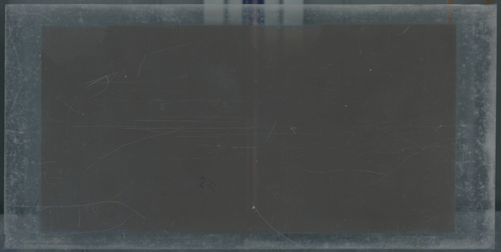 Personnages, Longchamp, Paris, plaque verre stéréoscopique, positif 8,5x17 cm