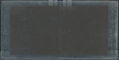 Personnages, Longchamp, Paris, plaque verre stéréoscopique, positif 8,5x17 cm