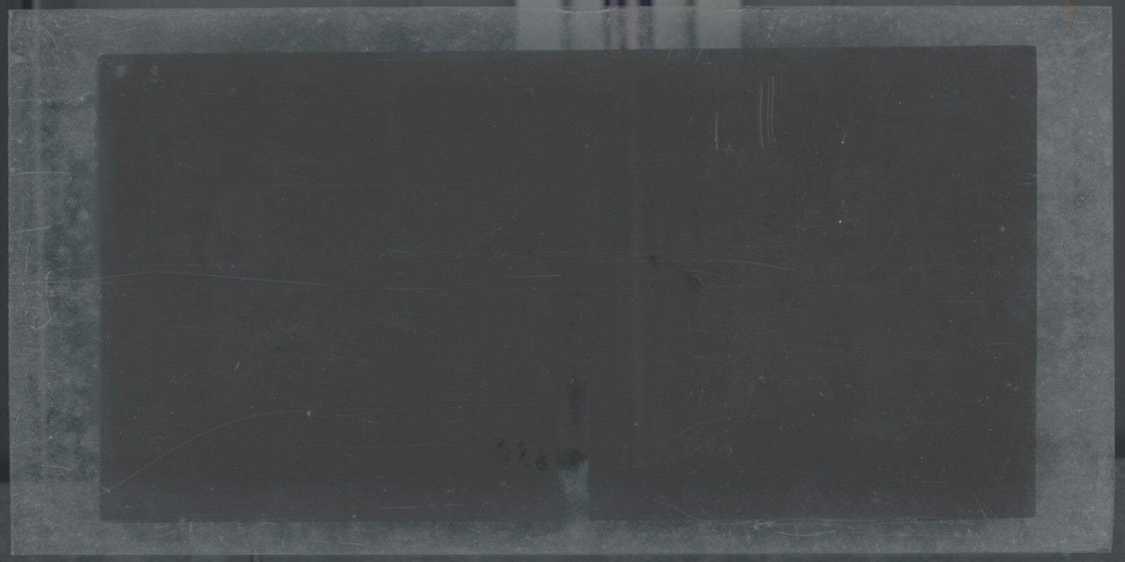 Hippodrome de Longchamp, Paris, plaque verre stéréoscopique, positif 8,5x17 cm