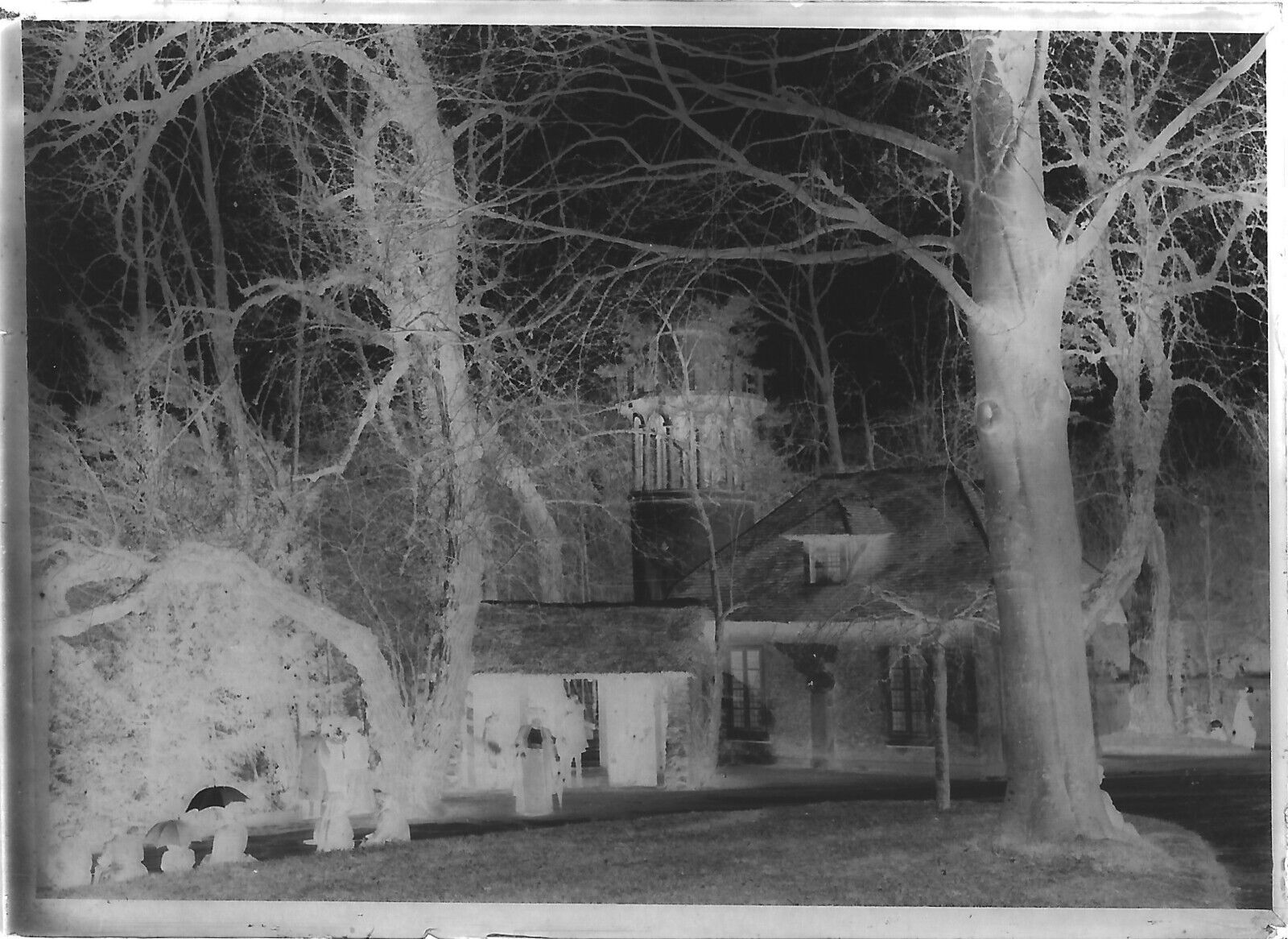 Trianon Versailles, château, photos plaque de verre, lot de 10 négatifs 6x9 cm