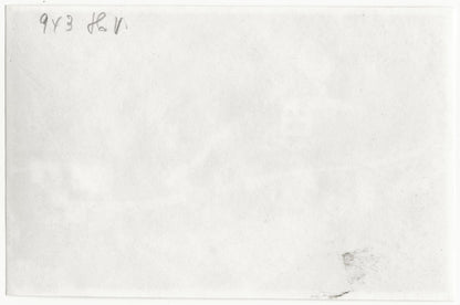 Plaque verre photo ancienne positif noir & blanc 13x18 cm Vosges bus Lac Noir