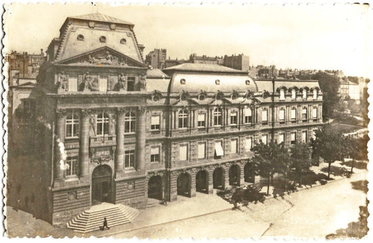 Clermont-Ferrand, Préfecture, photographie ancienne, Sépia, papier 8,5x13,5 cm