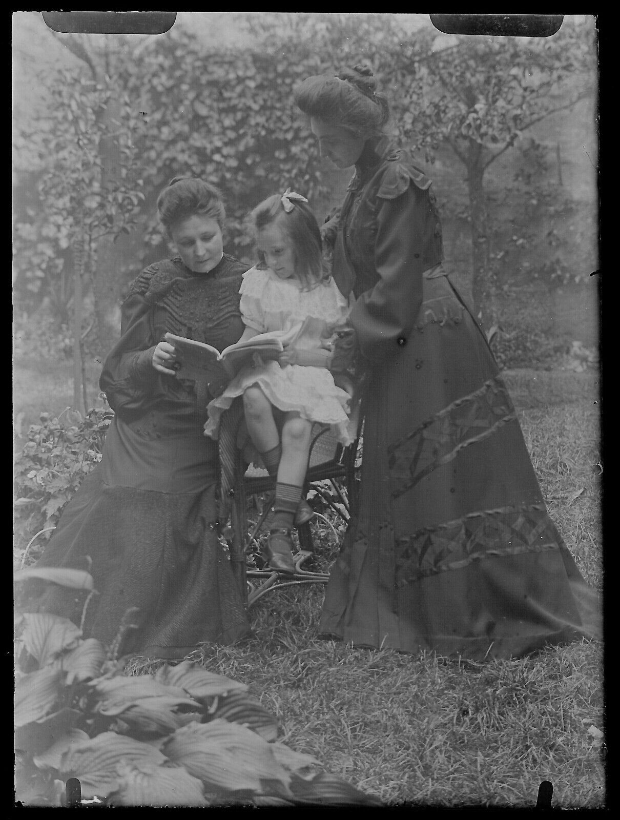 Belgique, famille, enfants, photo plaque verre, lot de 19 négatifs 9x12 cm