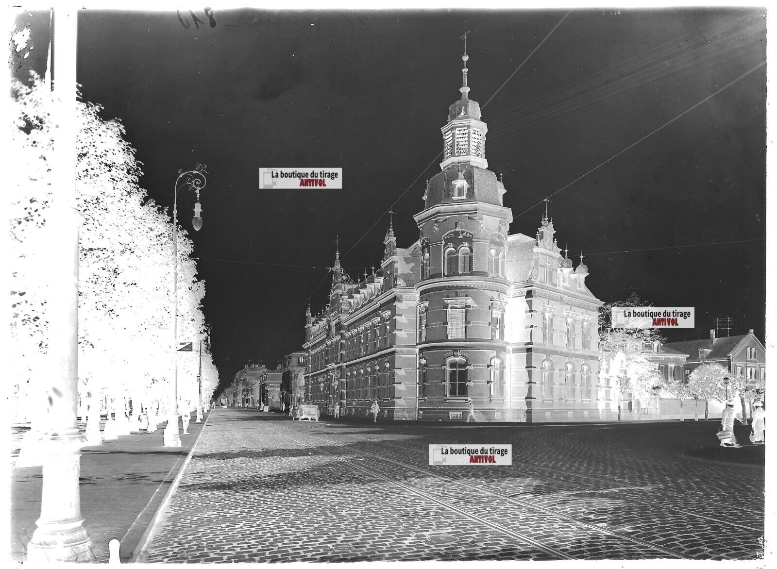 Colmar, Alsace, photos anciennes plaque de verre, lot de 5 négatifs 13x18 cm