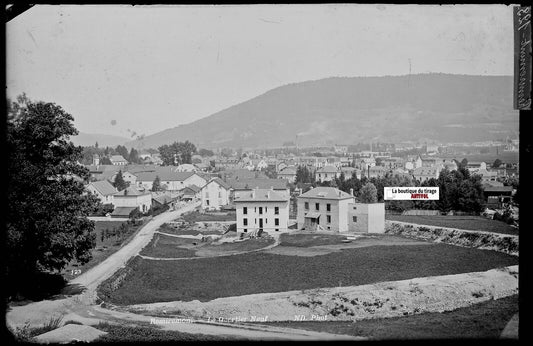 Remiremont, Neurdein, Plaque verre photo vintage, négatif noir & blanc 13x21 cm