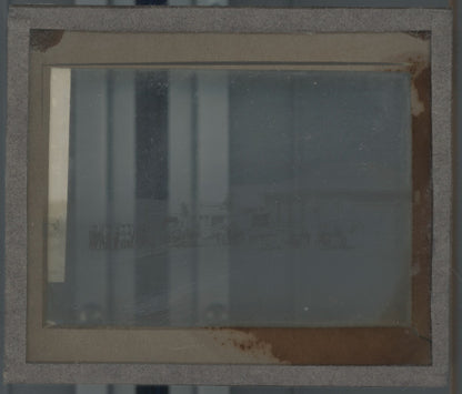 Bouriatie, Russie, photo plaque verre, noir & blanc, positif 8,5x10 cm