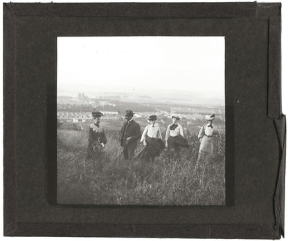 Mont Saint-Michel, Toul, 1903, photo plaque de verre, positif 8,5x10 cm