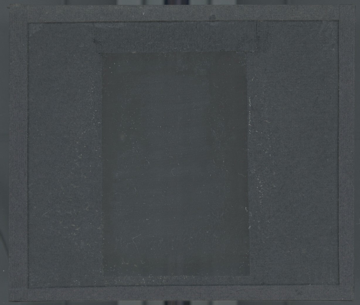 Torrent de la Grollaz, photo plaque verre, noir & blanc, positif 8,5x10 cm