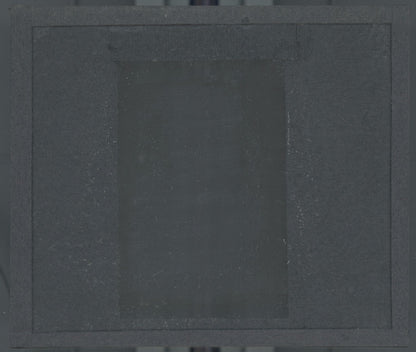 Torrent de la Grollaz, photo plaque verre, noir & blanc, positif 8,5x10 cm