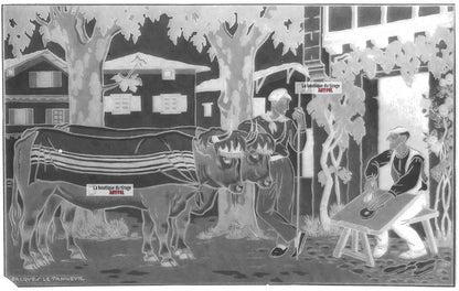 Plaque verre photo négatif noir et blanc 13x18 cm Jacques Le Tanneur 1318660