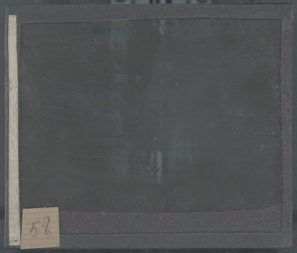 Photo groupe, regligion, photo ancienne plaque de verre, positif 8,5x10 cm