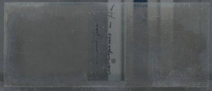 Voyage en Angleterre, Plaque verre stéréo, positif noir & blanc 4,5x10,7 cm