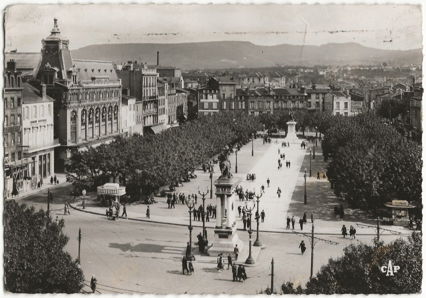 Clermont-Ferrand, Auvergne, photos plaque de verre, lot de 5 négatifs 9x14 cm