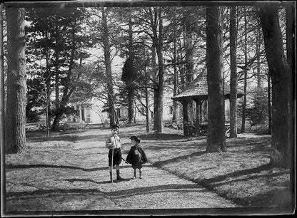 Bailly, Luchon, campagne, photos plaque de verre, lot de 10 négatifs 6x9 cm