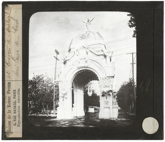 Canada Congrès Montréal, 1910, photo plaque de verre, positif 8,5x10 cm