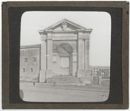 Scala Santa, Rome, Italie, photo ancienne plaque de verre, positif 8,5x10 cm
