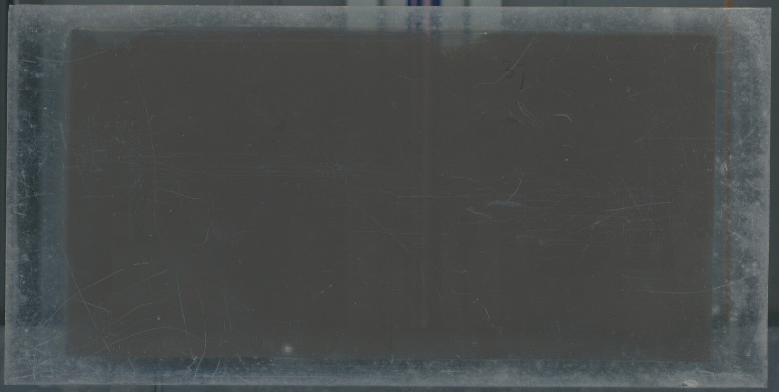 Personnages, Longchamp, Paris, plaque verre stéréoscopique, positif 8,5x17 cm