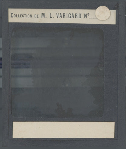 Copenhague, Danemark, photo ancienne plaque de verre, positif 8,5x10 cm