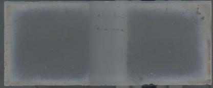Panorama, Marrakech, Plaque verre stéréo, positif noir & blanc 4,5x10,7 cm