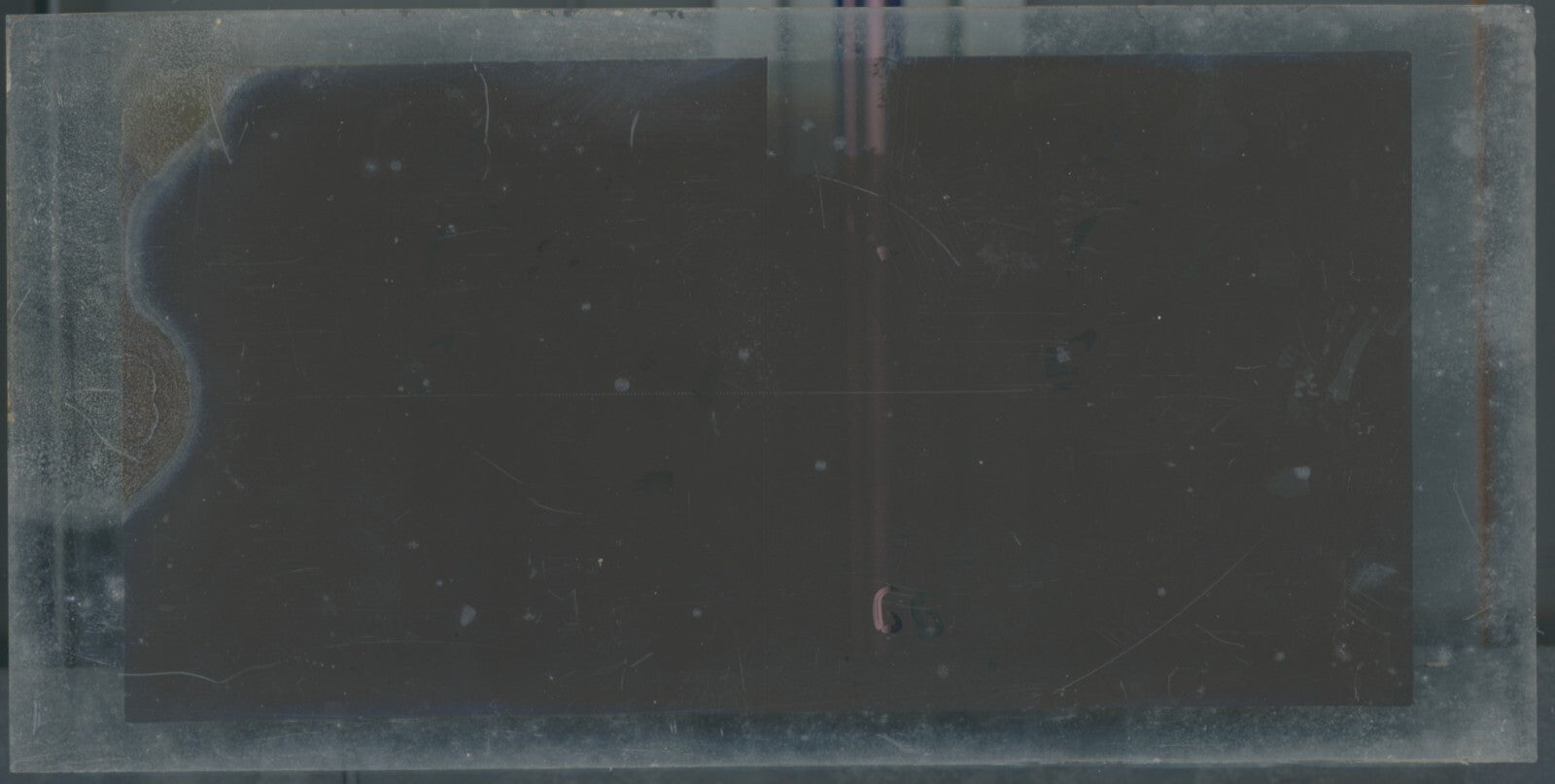 Hippodrome de Longchamp, Paris, plaque verre stéréoscopique, positif 8,5x17 cm