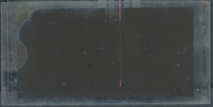 Hippodrome de Longchamp, Paris, plaque verre stéréoscopique, positif 8,5x17 cm