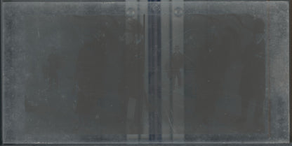 Hippodrome de Longchamp, Paris, plaque verre stéréoscopique, positif 8,5x17 cm