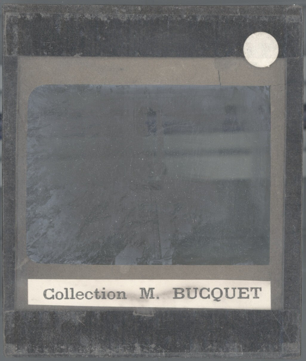 Gorges de la Tamina, Suisse, photo ancienne plaque verre, positif 8,5x10 cm