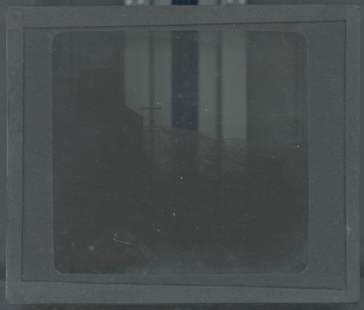 Khenifra, Maroc, Casbah, photo ancienne plaque de verre, positif 8,5x10 cm