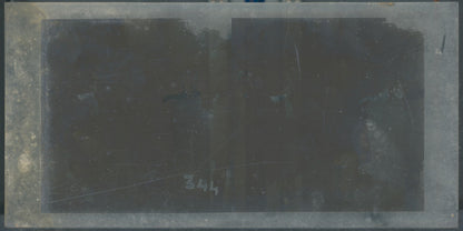 Jour de course, Longchamp, Paris, plaque verre stéréoscopique, positif 8,5x17 cm