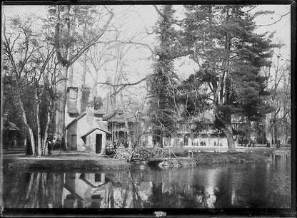 Trianon Versailles, château, photos plaque de verre, lot de 10 négatifs 6x9 cm