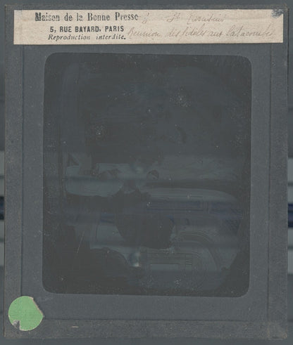 Tarcisius de Rome, Italie, dessin, photo plaque de verre, positif 8,5x10 cm