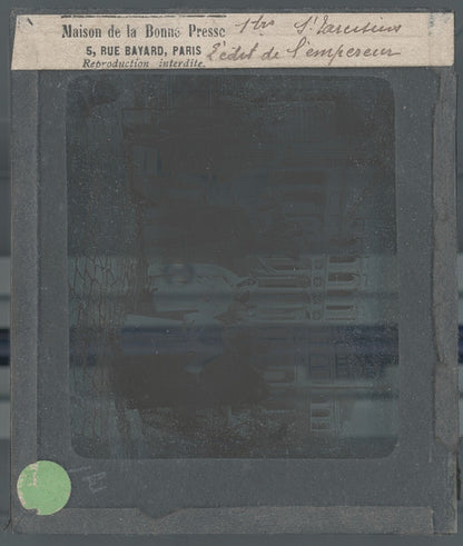 Tarcisius de Rome, Italie, dessin, photo plaque de verre, positif 8,5x10 cm